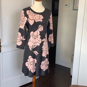 Gray and pink Calvin Klein dress